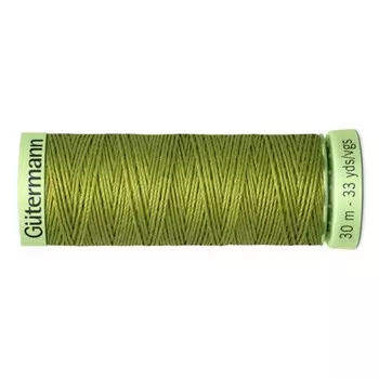 Нить Top Stitch для отстрочки, 30 м, 744506 (582 зелёная горчица)