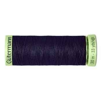 Нить Top Stitch для отстрочки, 30 м, 744506 (665 сине-чёрный)