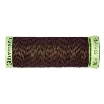 Нить Top Stitch для отстрочки, 30 м, 744506 (694 кофейный)