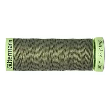 Нить Top Stitch для отстрочки, 30 м, 744506 (825 золотисто-оливковый)