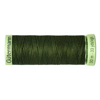 Нить Top Stitch для отстрочки, 30 м, 744506 (597 тёмно-хаки)
