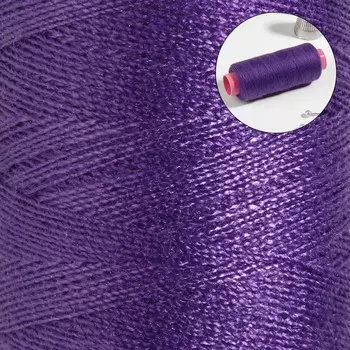 Нитки 40/2, 200 м, цвет фиолетовый №661, цена за 1 штуку