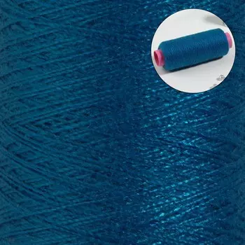 Нитки 40/2, 200 м, ярко-синие №284, цена за 1 штуку