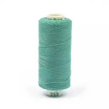 Нитки Dor Tak 40/2, 400 ярд, цвет №355 бирюзовый, 10 шт в уп.