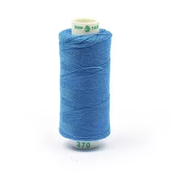 Нитки Dor Tak 40/2, 400 ярд, цвет №370 бирюзовый, 10 шт в уп.