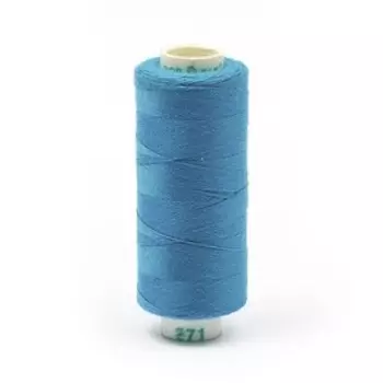 Нитки Dor Tak 40/2, 400 ярд, цвет №371 бирюзовый, 10 шт в уп.