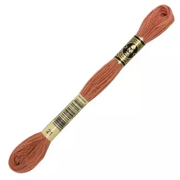 Нитки мулине DMC 117 (021), 12 шт. в упаковке