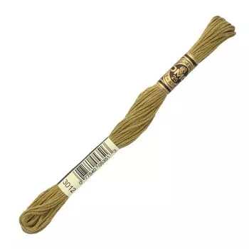 Нитки мулине DMC 117 (3012), 12 шт. в упаковке