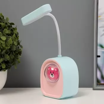 Ночник «Кидс» LED 3 Вт USB АКБ бело-голубой 7.55.320.5 см