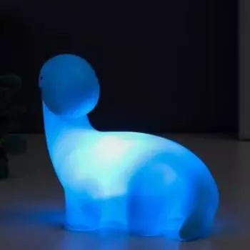 Фигурка светящаяся RISALUX «Динозаврик», LED-ночник, пластик, 1 диод, 149.512