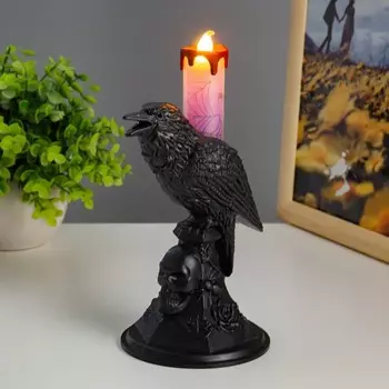 Фигурка светящаяся RISALUX «Птица», LED-ночник, RGB, 3AG10, 9.21320 см