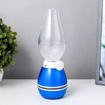 Ночник "Керосиновая лампа" ретро-свеча, LED USB АКБ МИКС 6х6х21 см RISALUX