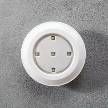 Ночник с ПДУ 16043/1 LED от батареек 3ААА белый 992 см RISALUX