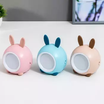 Ночник «Зайчик» LED 2 Вт МИКС 8912 см RISALUX