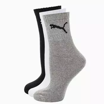 Носки 3 пары Puma Short Crew 3P Unisex, размер 3942 RUS (90611063)