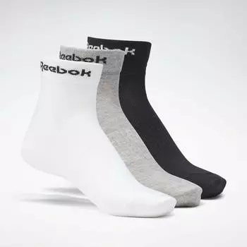 Носки 3 пары Reebok Active Core Ankle Sock, размер 43-45 (GH8168)