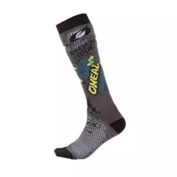 Носки для мотокросса Pro Mx Sock Villian Серые