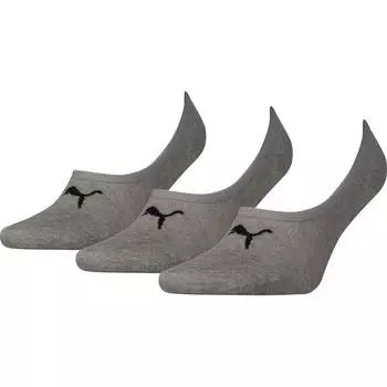 Носки унисекс 3 пары Puma Footie 3P Unisex, размер 43-46 (90693003)