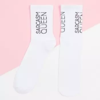 Носки женские KAFTAN Sarcasm queen размер 36-39 (23-25 см)