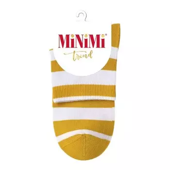Носки женские MINI TREND, размер 39-41, цвет giallo