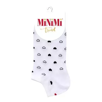 Носки женские MINI TREND, размер 39-41, цвет bianco