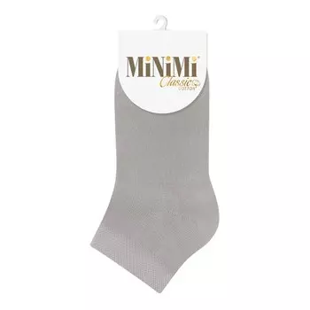 Носки женские укороченные MINI COTONE, размер 39-41, цвет grigio