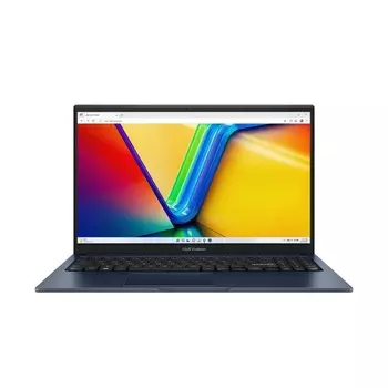 Ноутбук Asus VivoBook X1504ZA-BQ1144, 15.6", i3 1215U, 16 Гб, SSD 512 Гб, UHD, noOS, синий