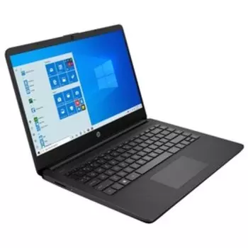 Ноутбук HP14 14s-fq0024ur, 14", 3050U, 4 Гб, SSD 256 Гб, AMD, Win11, чёрный