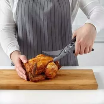 Ножницы для рыбы/птицы ПРЕСТЕРА, цвет чёрный