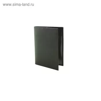 Обложка для паспорта, цвет чёрный