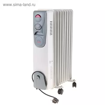 Обогреватель Irit IR-07-2009, масляный, 2000 Вт, 9 секций, 20 м