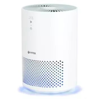 Очиститель воздуха Vitek VT-8553, 25 Вт, 60 м/ч, 3 режима, 20 м2, белый