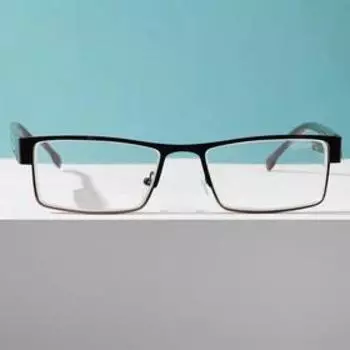 Очки корригирующие 336, цвет коричневый, отгибающаяся дужка, -2,5