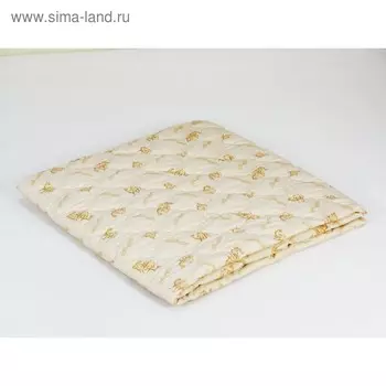 Одеяло лёгкое, размер 140 205 см, верблюжья шерсть