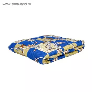 Одеяло, размер 140205±2 см, холлофайбер, мульти