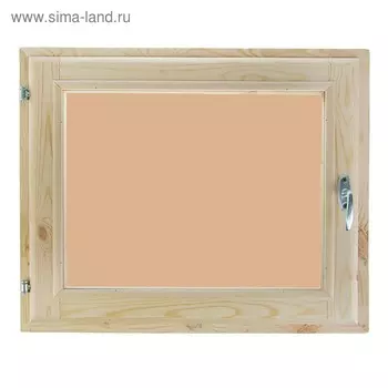 Окно, 5060см, однокамерный стеклопакет, тонированное, из хвои