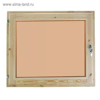 Окно, 6070см, двойное стекло, тонированное, из хвои