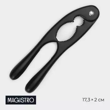 Орехокол Magistro Vantablack, 17.32 см, чёрные