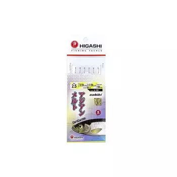 Оснастка HIGASHI A-109, № крючка 2.5, 1.5 м, красный, 04330