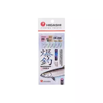 Оснастка HIGASHI DK-206, 1 м, № крючка 4