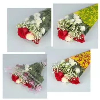 Пакет для цветов конус "Прозрачный", 36 х 80 см