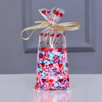 Пакет фасовочный БОПП, «Сердца» 919 см
