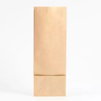 Пакет крафт бумажный, фасовочный, прямоугольное дно, 12833 см, 50 г/м