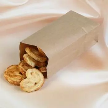 Пакет крафт бумажный фасовочный, прямоугольное дно 261534 см