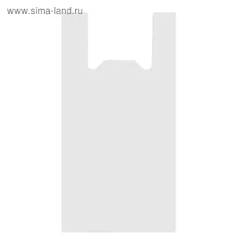 Пакет "Силач", полиэтиленовый, майка, 40 х 80 см, 22 мкм