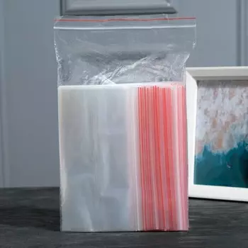 Пакет zip lock, для фасовки и упаковки, 1818 см, 30 мкм