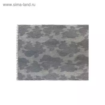 Палантин 60×200 см, голубой