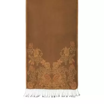 Палантин женский 70×180 см, жёлтый