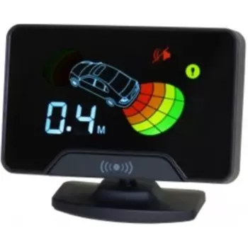 Парковочный радар AAALINE LCD-14 White 4 датчика/ 22 мм; монитор