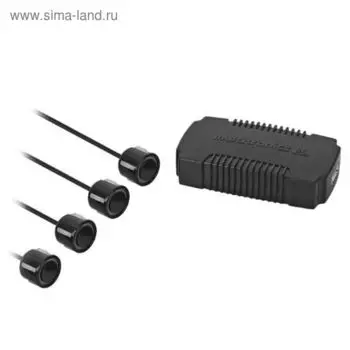 Парктроник Multitronics PU-4TC 4 датчика, черный